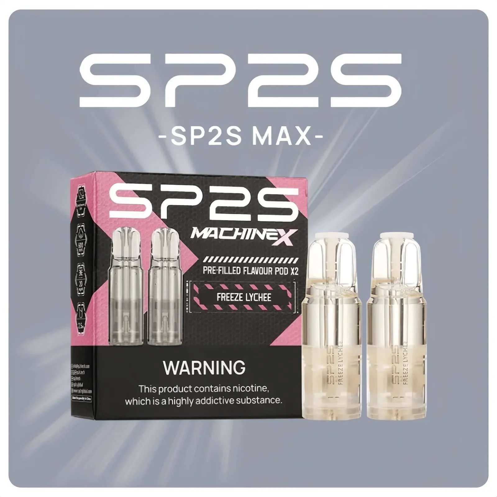 compressed_SP2S-MAX-煙彈 SP2S思博瑞 MAX 煙彈2顆裝 | 4ml巨大容量:圖片 1